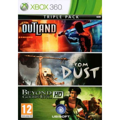 Outland + From Dust + Beyond Good and Evil HD [Xbox 360, английская версия]